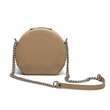Geanta crossbody de piele MACCA Beige