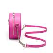 Geanta crossbody de piele MACCA Pink