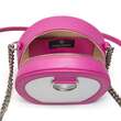 Geanta crossbody de piele MACCA Pink