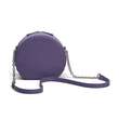 Geanta crossbody de piele MACCA Purple