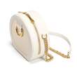 Geanta crossbody de piele MACCA White