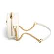 Geanta crossbody de piele MACCA White