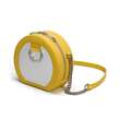 Geanta crossbody de piele MACCA Yellow