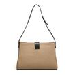 Geanta de piele cu bareta ajustabila MASHA Beige