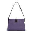 Geanta de piele cu bareta ajustabila MASHA Purple