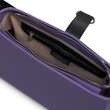 Geanta de piele cu bareta ajustabila MASHA Purple