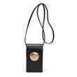 Geanta mini crossbody de piele cu bareta, Mini DOT Black
