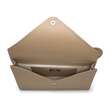 Geanta-plic de piele pentru laptop si documente A4, DOT Beige