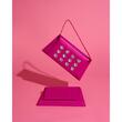 Geanta-plic de piele cu cristale CIOCO Sparkle