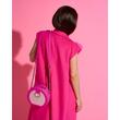 Geanta crossbody de piele MACCA Pink