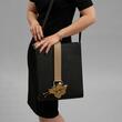 Accesoriu FLOARE DE VANILIE AURIE din piele