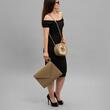 Accesoriu FLOARE DE COLT AURIE din piele 