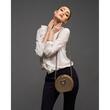 Geanta crossbody de piele MACCA Beige