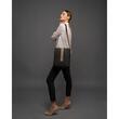 Geanta structurata de piele cu design minimalist AMANDA Black