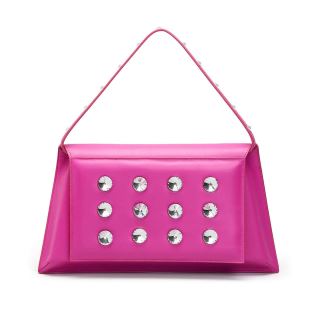 Geanta-plic de piele cu cristale CIOCO Sparkle